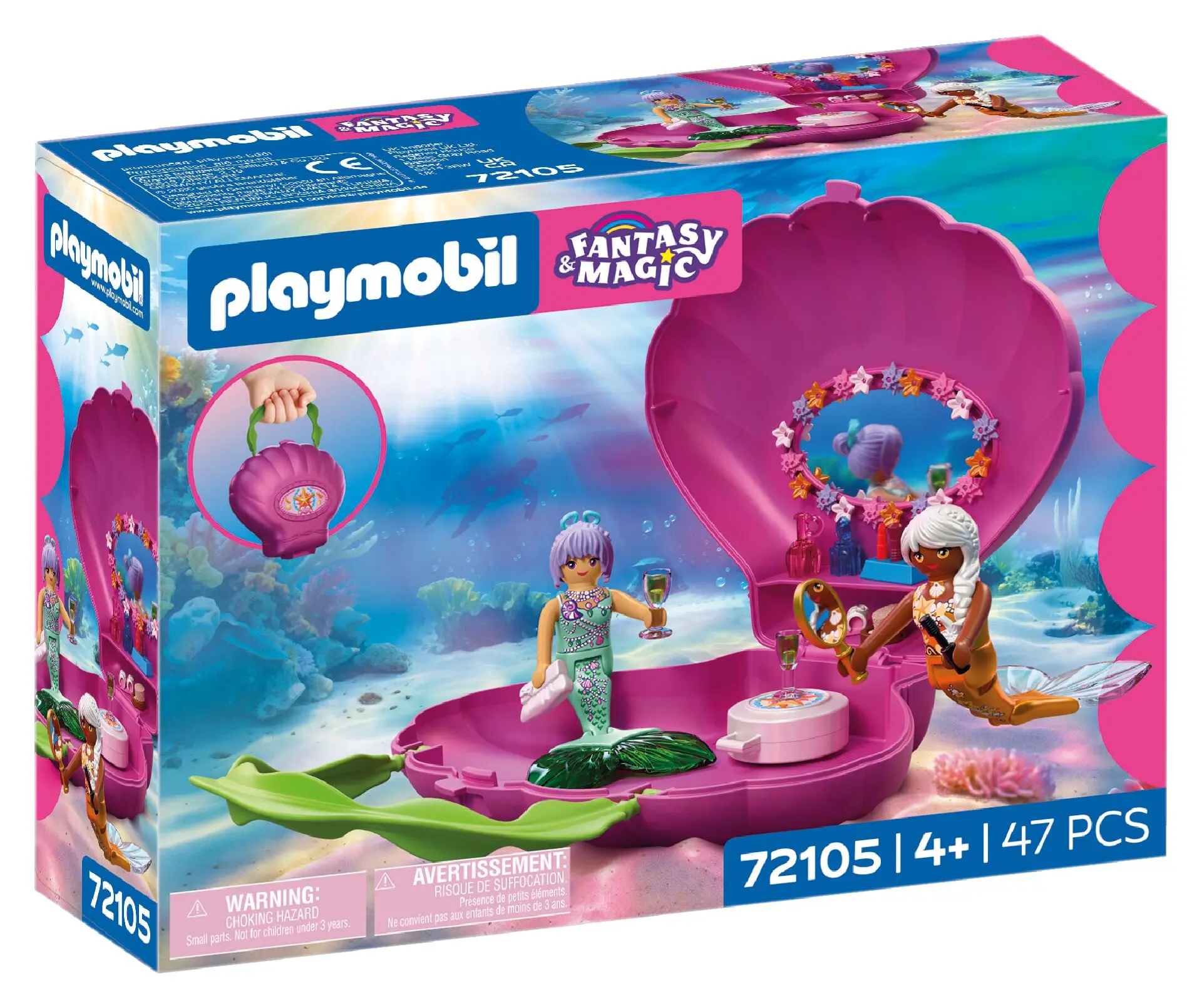 Playmobil Muszelkowa torba syrenki 72105 - Zabawki