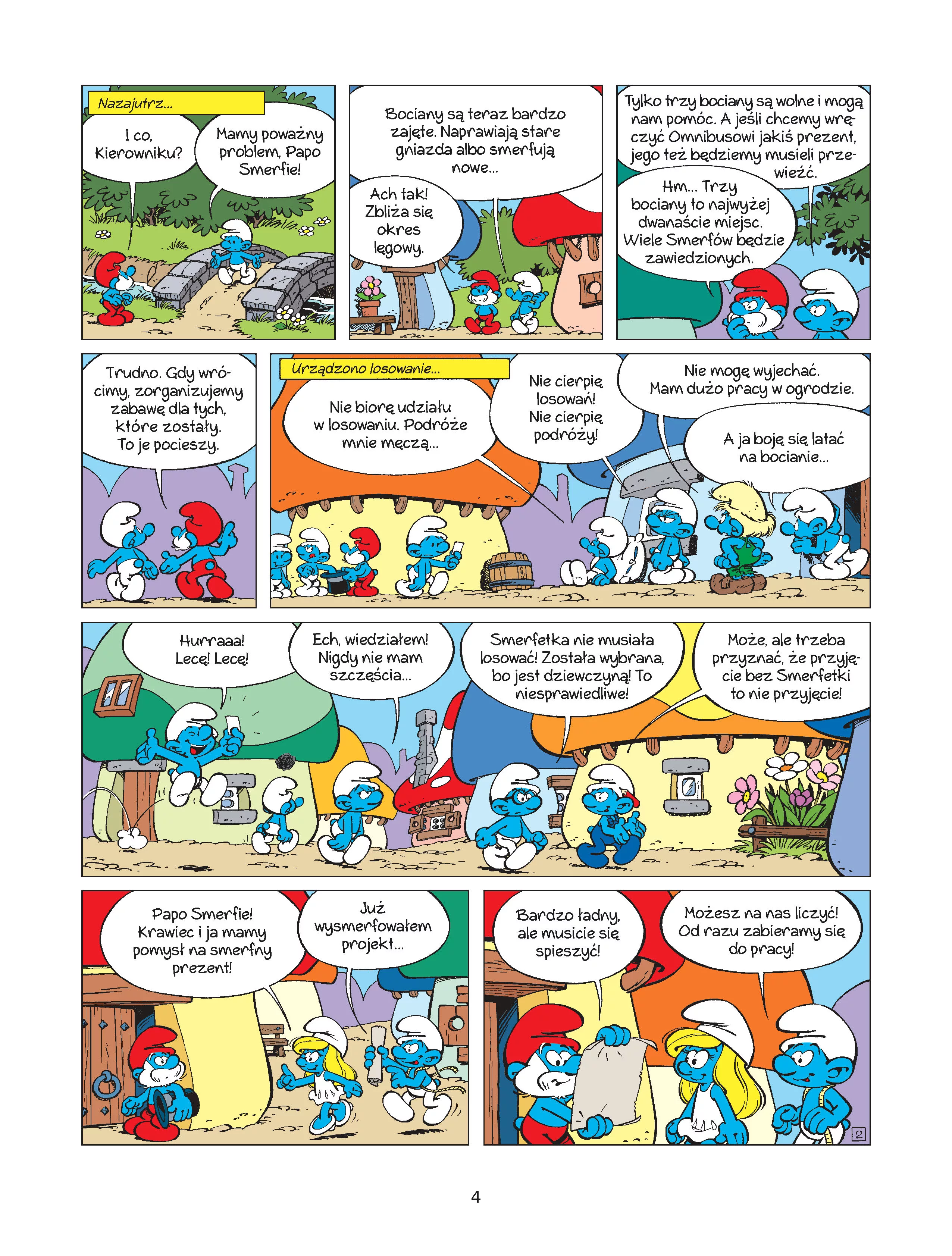 Przygody Smerfów. Tom 38. Smerfy i bociany - Książki