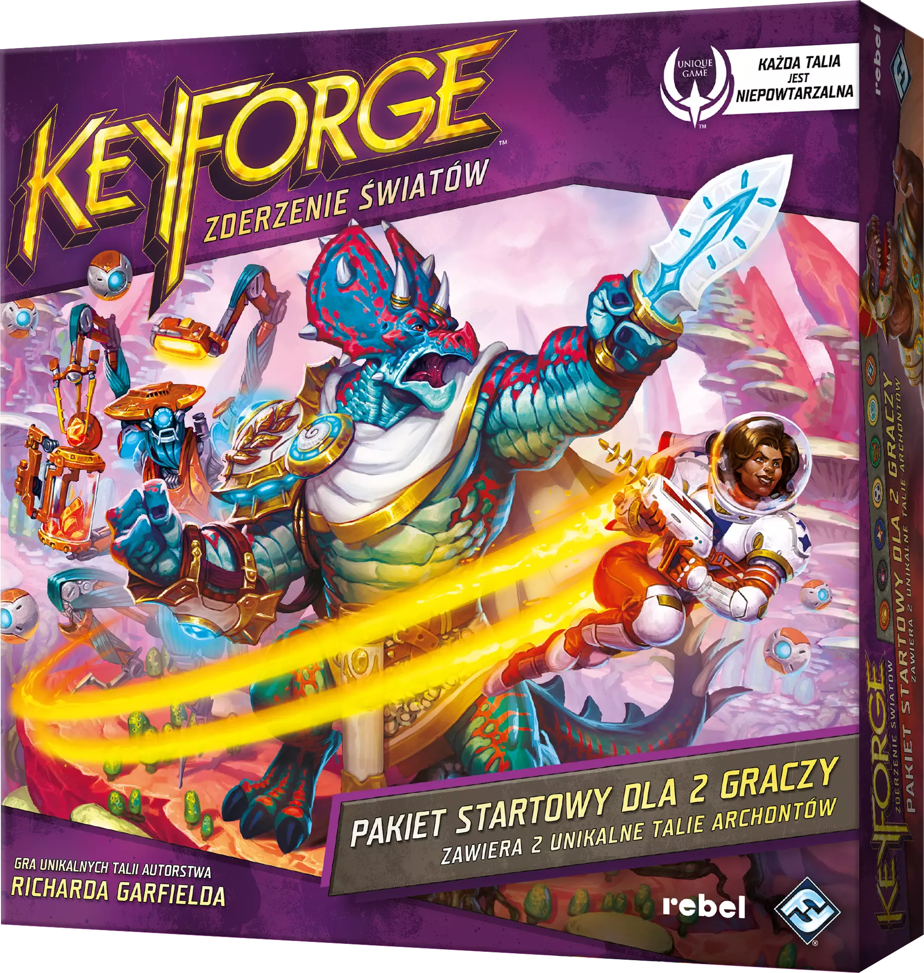 KeyForge. Zderzenie Światów, pakiet startowy - Gry