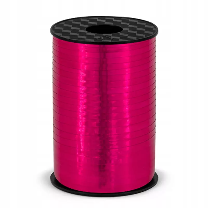 Wstążka do balonów PartyDeco 5 mm x 225 m różowa - Papiernicze i szkolne