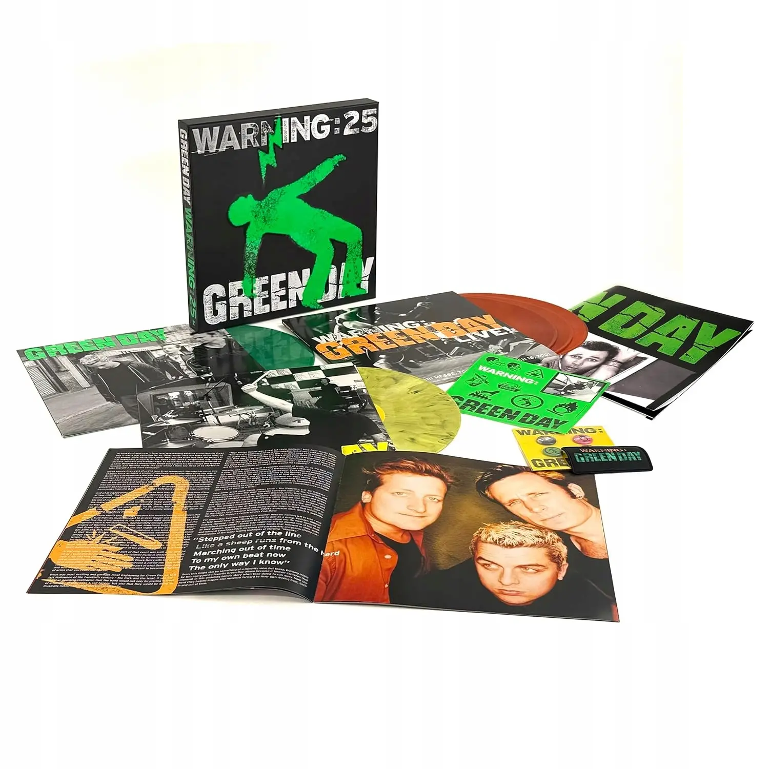 WARNING (25TH ANNIVERSARY DELUXE EDITION/5LP/GREEN, YELLOW & ORANGE VINYL), Winyl - Muzyka