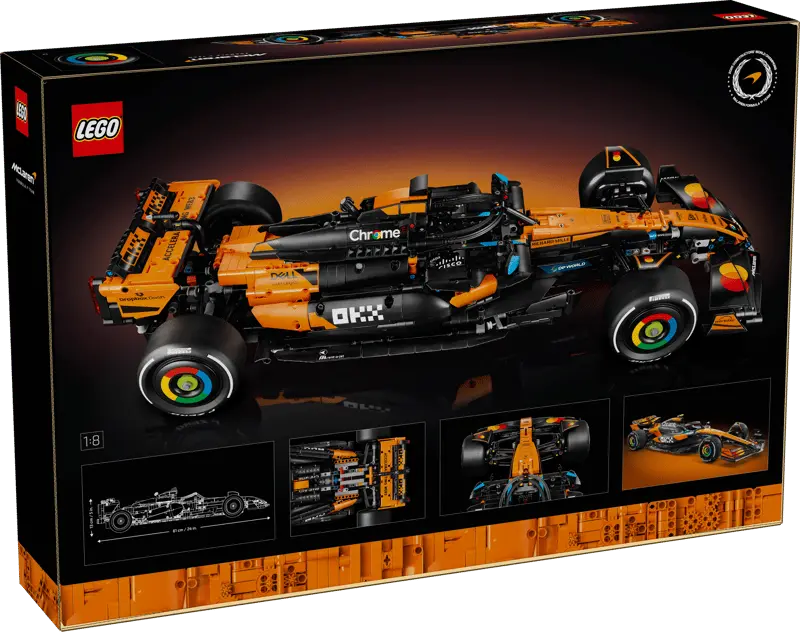 LEGO Technic Bolid McLaren MCL39 F1® 42228 - Zabawki