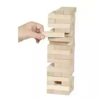 Wieża jenga duża naturalna, Goki - Książki