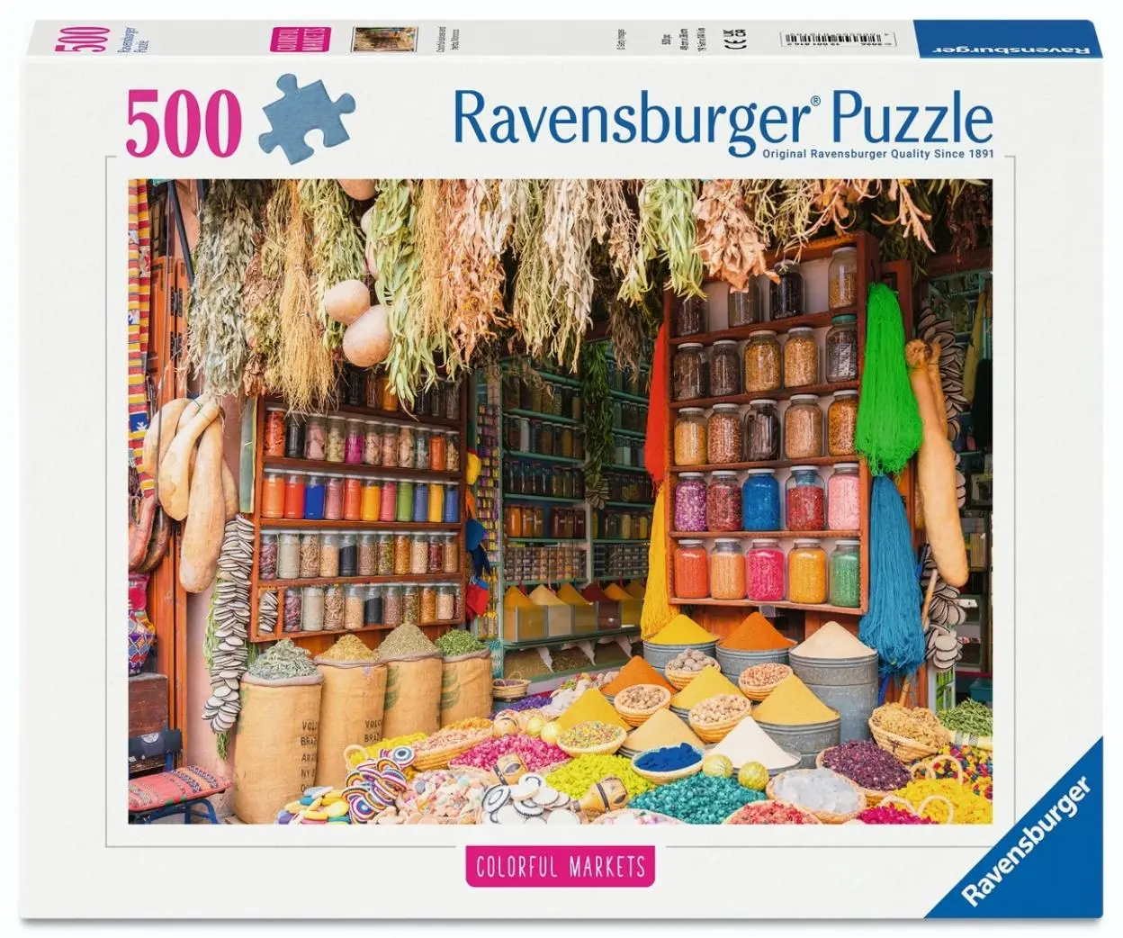 Puzzle 500 Colorful Spices, Morocco - Puzzle