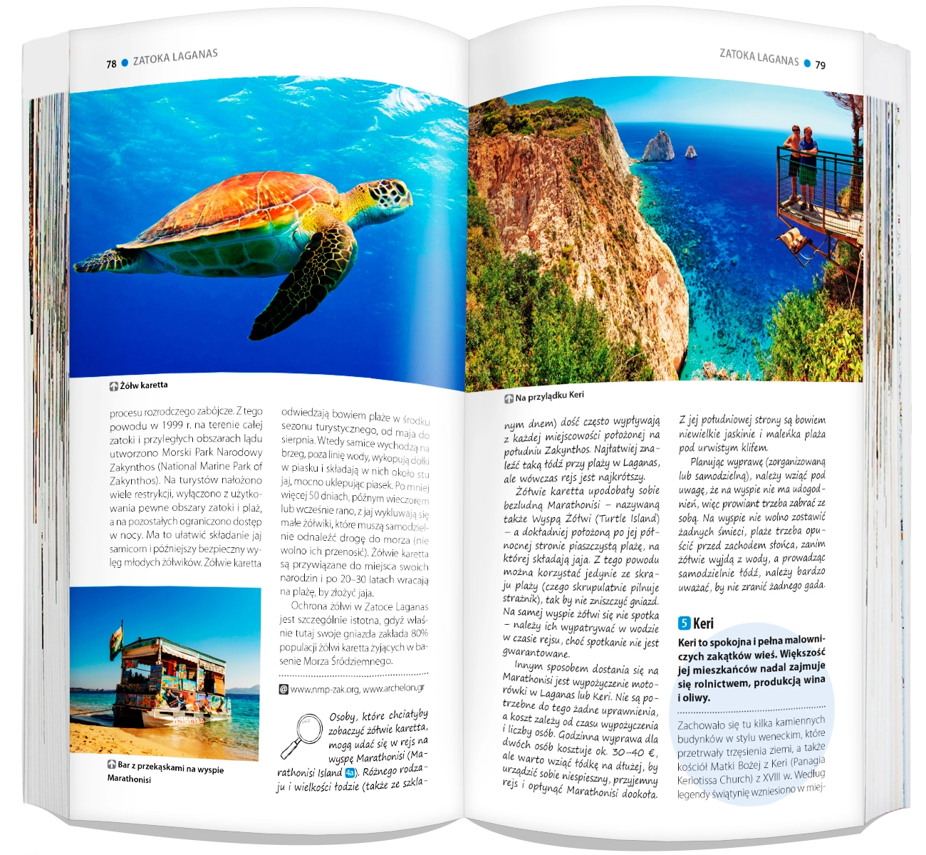 Korfu i Zakynthos. Kefalonia, Itaka, Lefkada, Paksos light. Przewodnik + mapa - Książki
