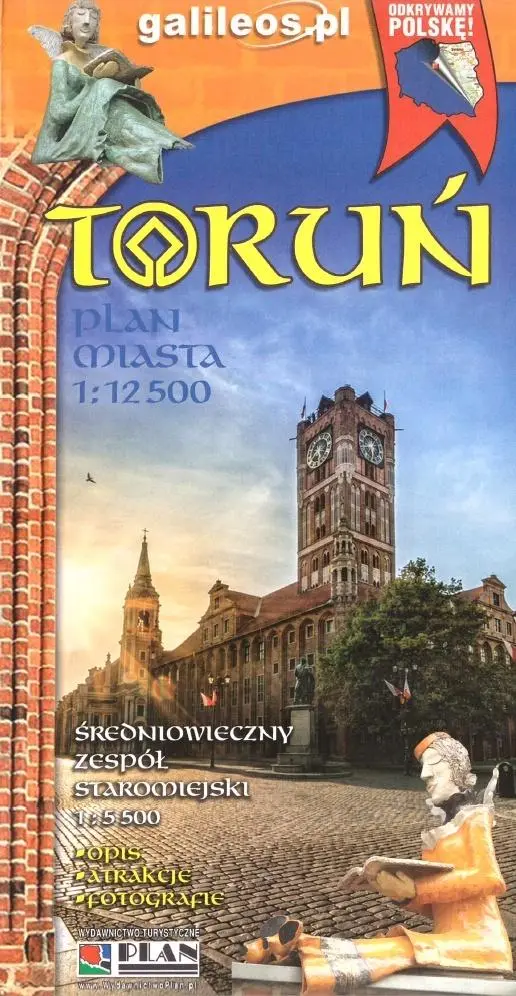 Toruń, Kujawy, Ziemia Chełmińska - mapa - Książki