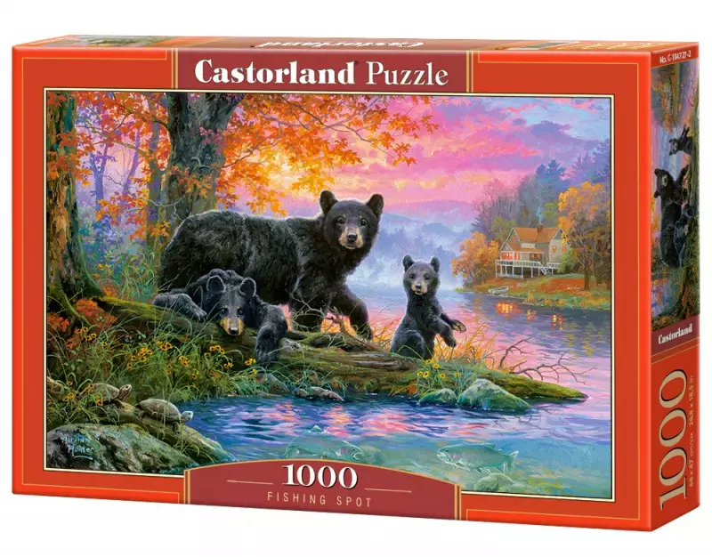 Puzzle 1000 elementów. Rodzina niedźwiedzi - Puzzle