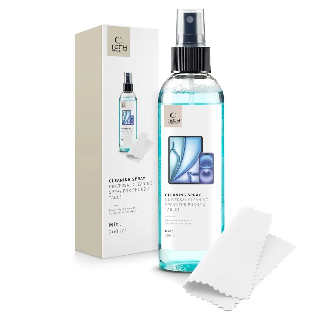 Tech-Protect Cleaning Spray For Phone & Tablet 200ML Eko Mint - Elektronika i akcesoria