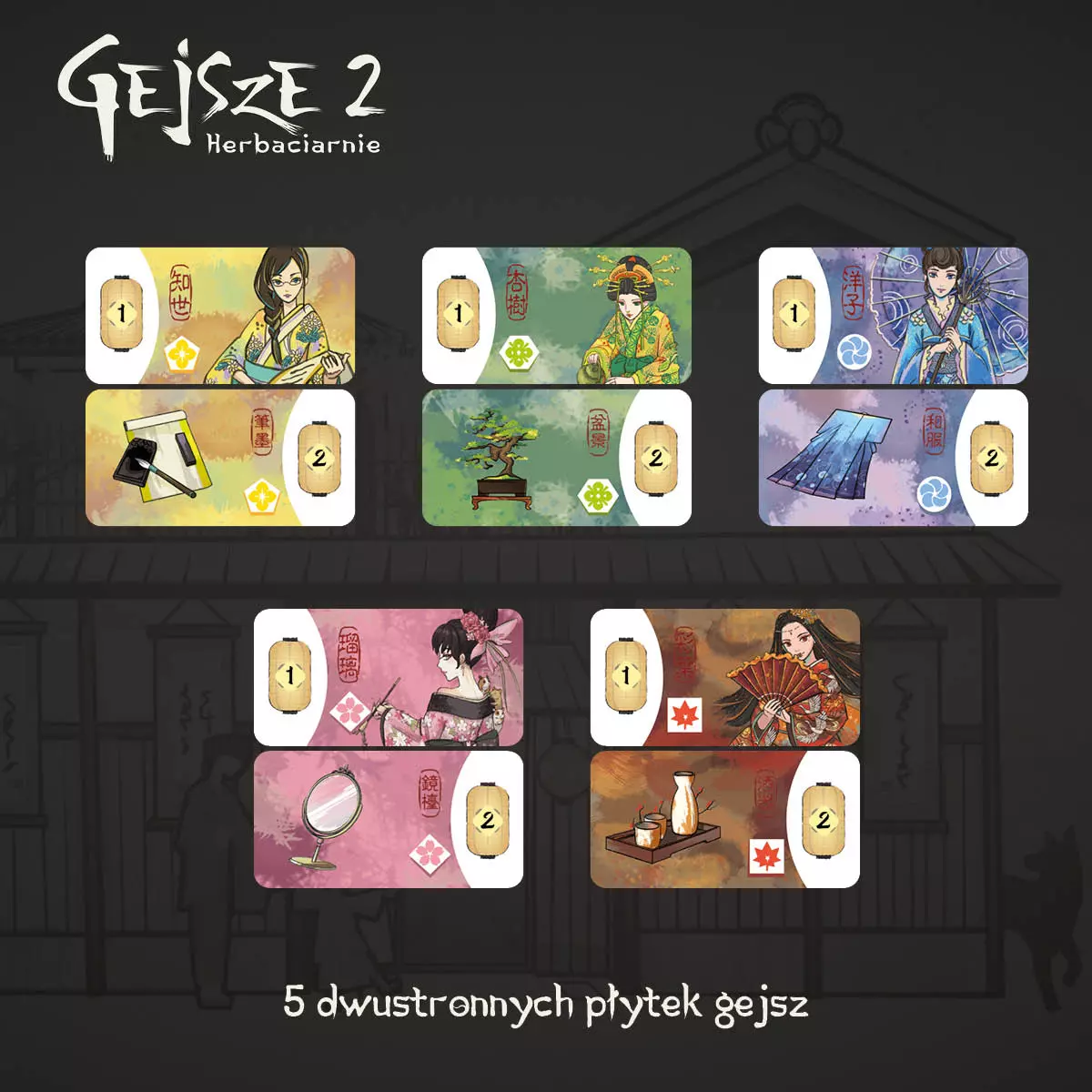 Gejsze 2. Herbaciarnie - Gry