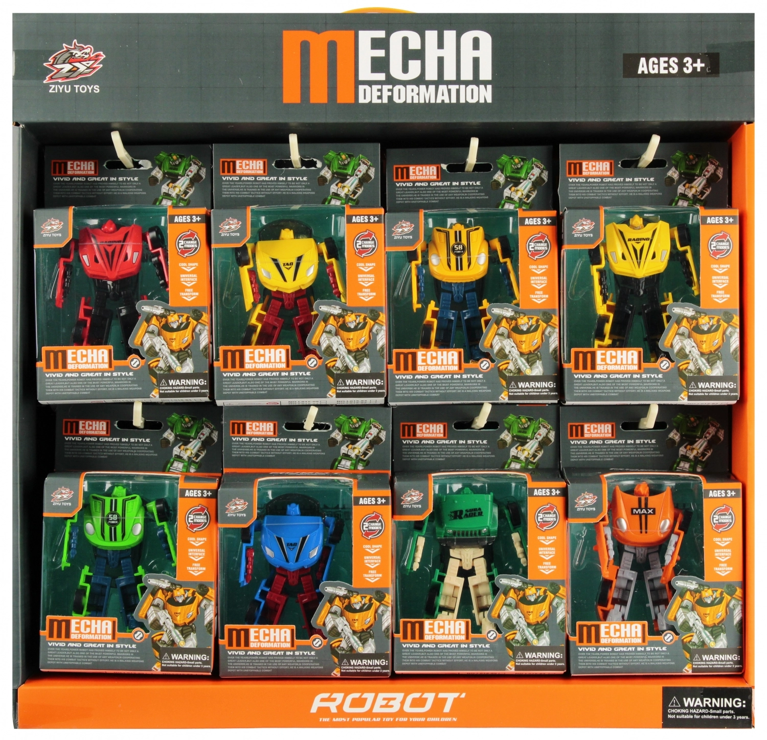Robot Auto 2w1 Mix Mega Creative 571505 - Zabawki