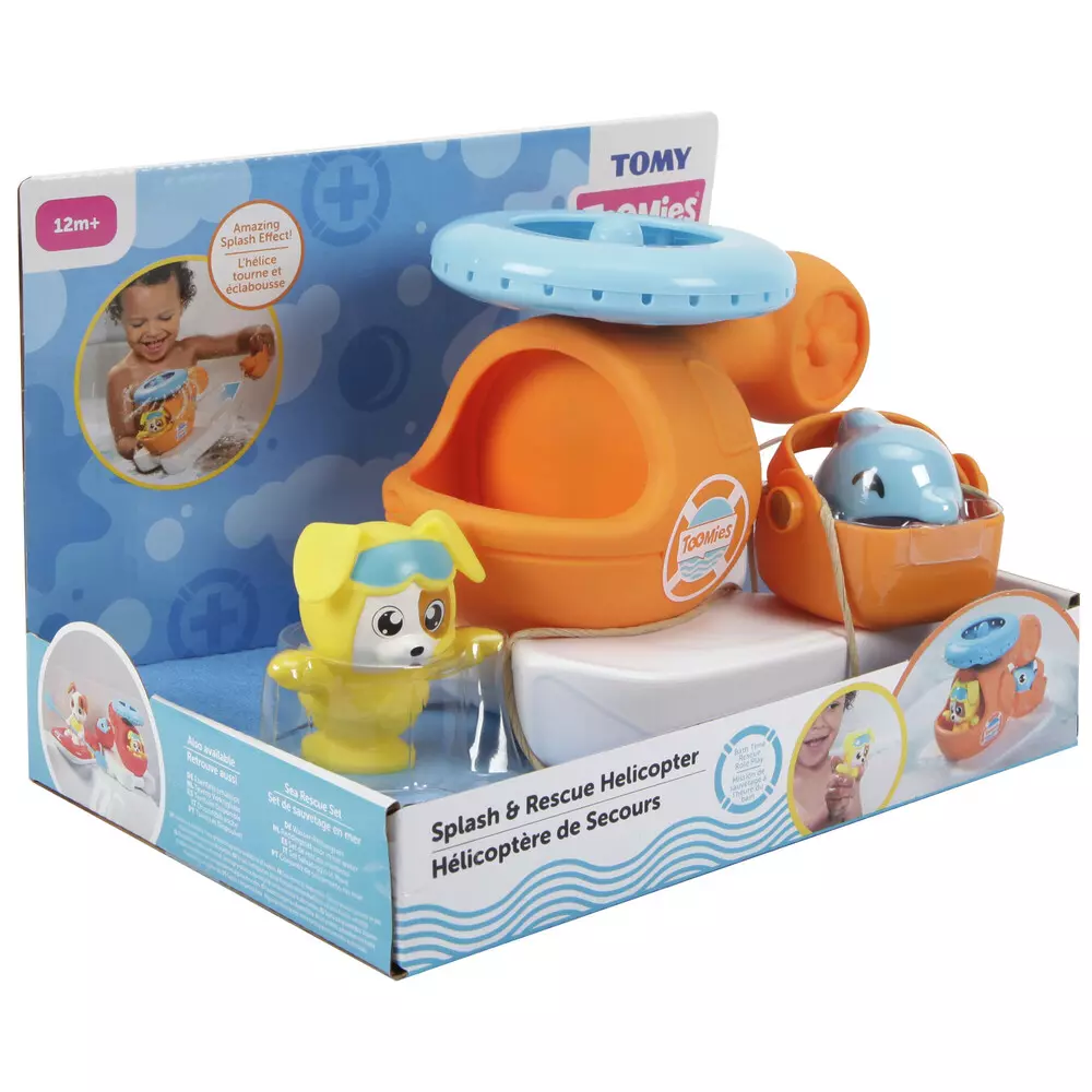 TOMY TOOMIES Chlapiący helikopter E73305C - Zabawki