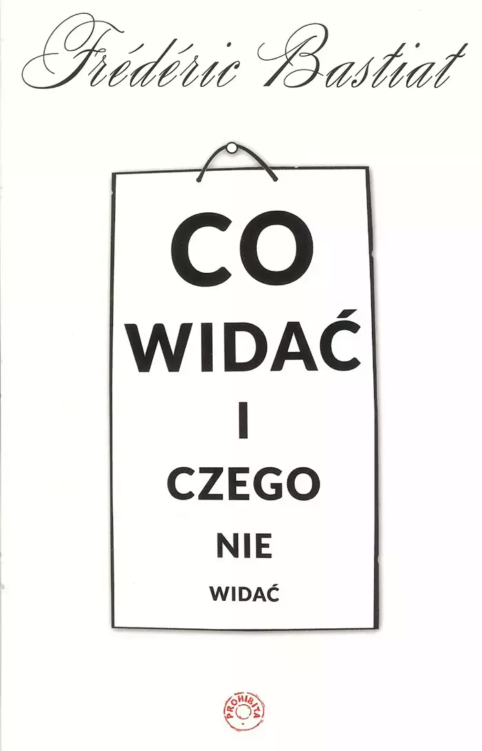 Co widać i czego nie widać - Książki