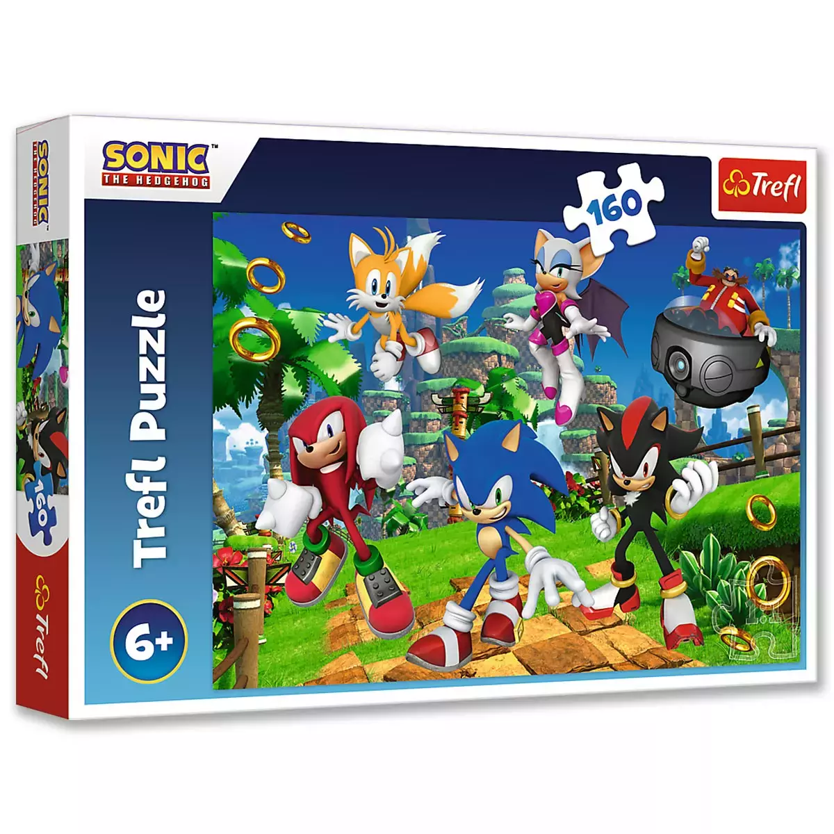 Puzzle 160 elementów. Sonic i przyjaciele - Puzzle