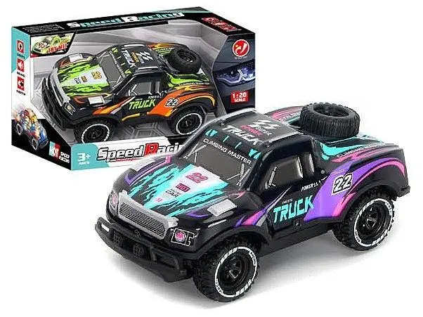 Auto terenowe ze światłem i dźwiękiem 1:18 - Zabawki