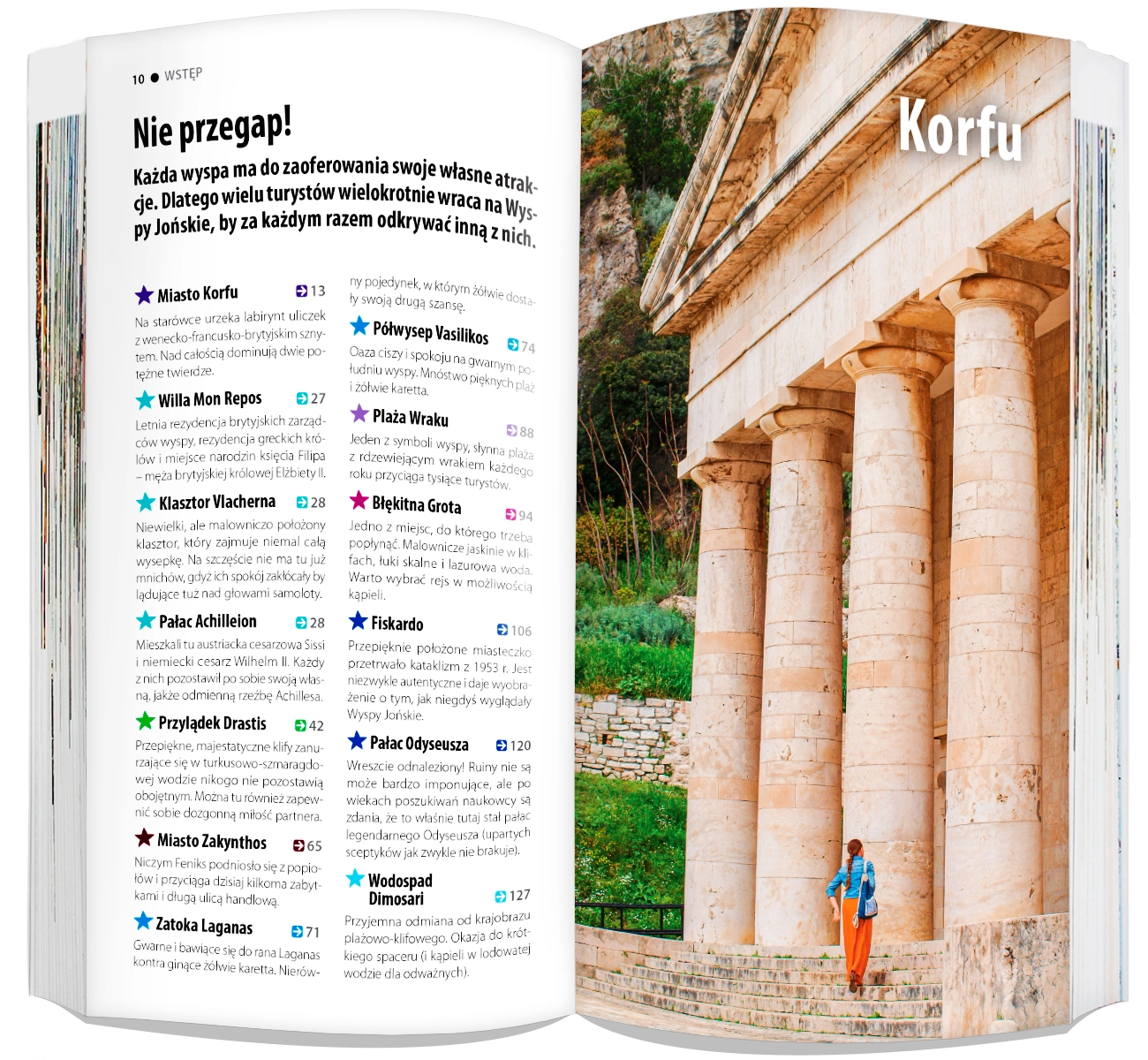 Korfu i Zakynthos. Kefalonia, Itaka, Lefkada, Paksos light. Przewodnik + mapa - Książki
