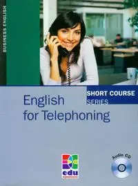 English for Telephoning z płytą CD - Książki