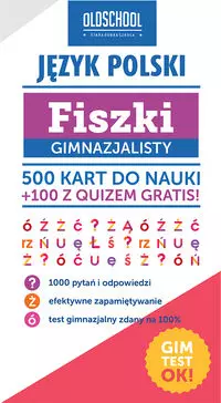 Język polski. Fiszki gimnazjalisty - Książki