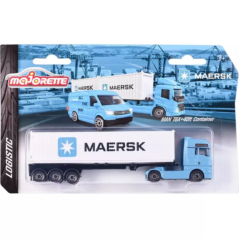 Metalowy pojazd Maersk - Zabawki