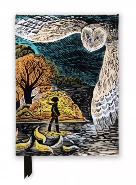 Angela Harding: October Owl (Foiled Journal) - Książki
