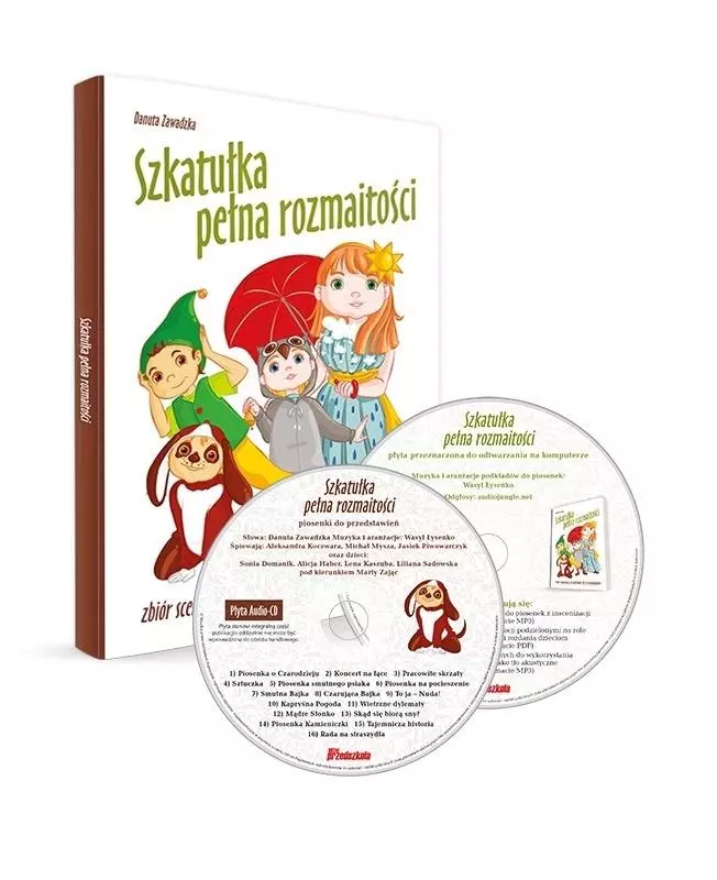 Szkatułka pełma rozmaitości + 2 CD - Książki