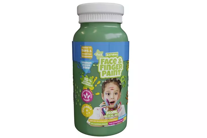 BOTI NATURAL farba d/mal palcami ZIEL 250ml 38588 - Zabawki