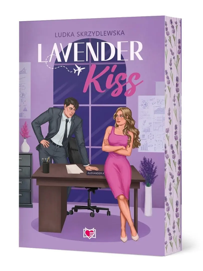 Lavender Kiss (barwione brzegi) - Książki