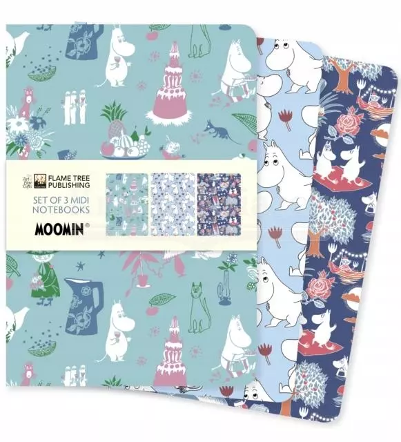Moomin Classics Set of 3 Midi Notebooks - Książki