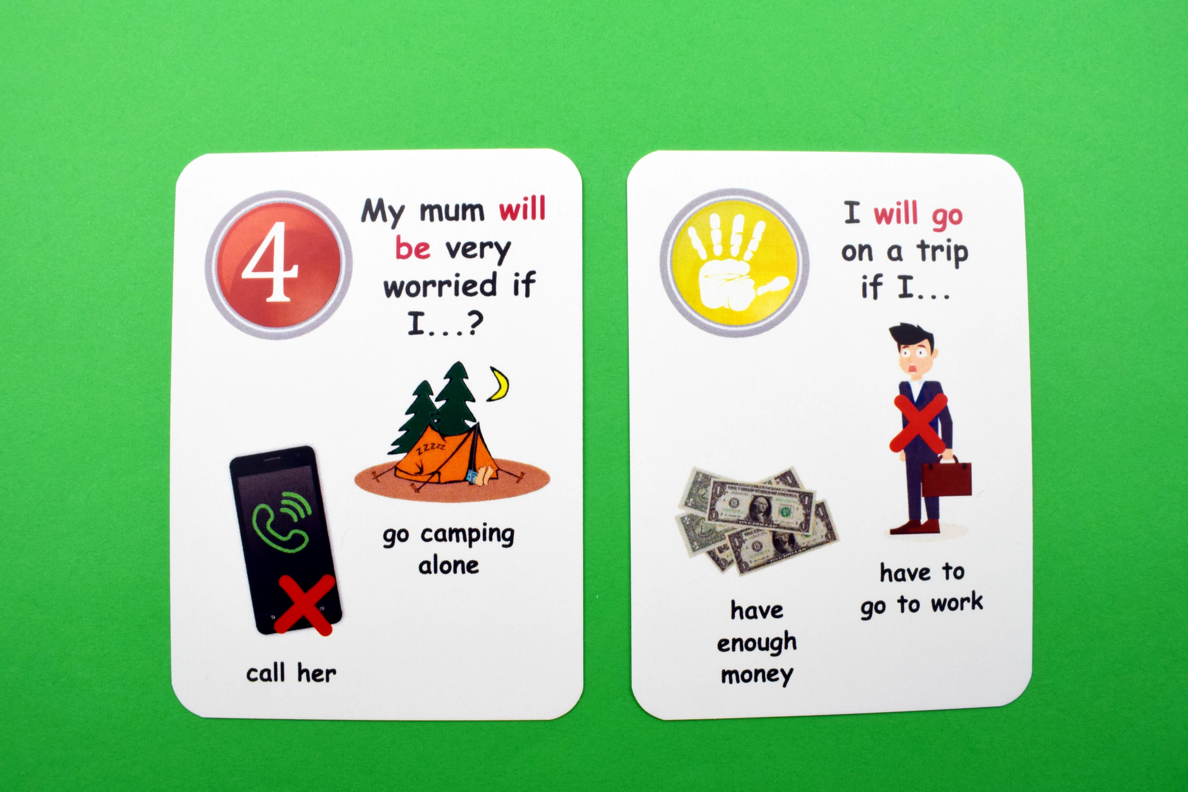 Fun Card English. Conditionals - Gry