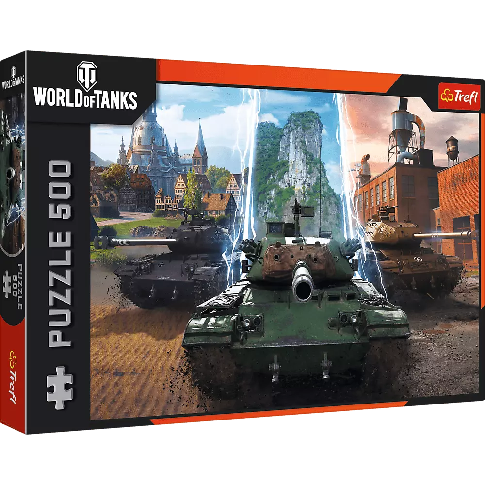 Puzzle 500 World of tanks Czas na akcję 37535 - Puzzle