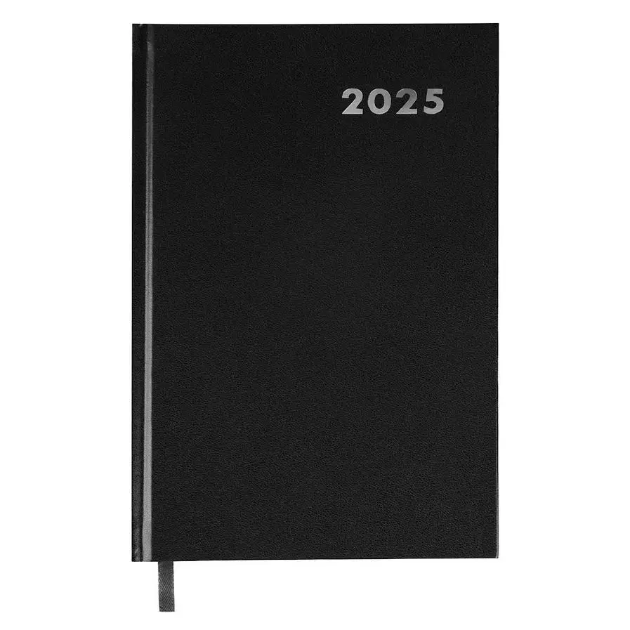 Kalendarz książkowy 2025 A5 czarny EASY - Książki