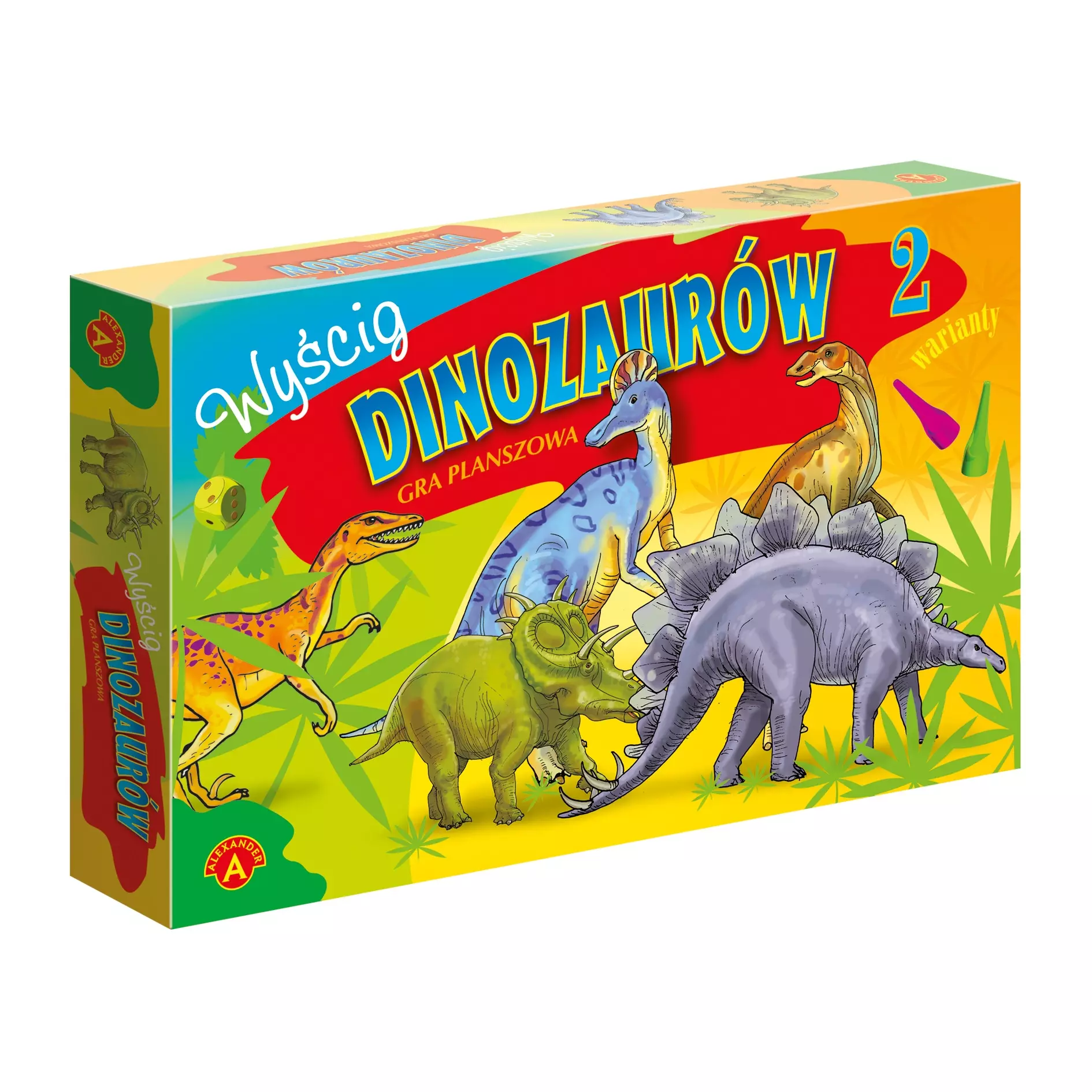 Wyścig dinozaurów - Gry