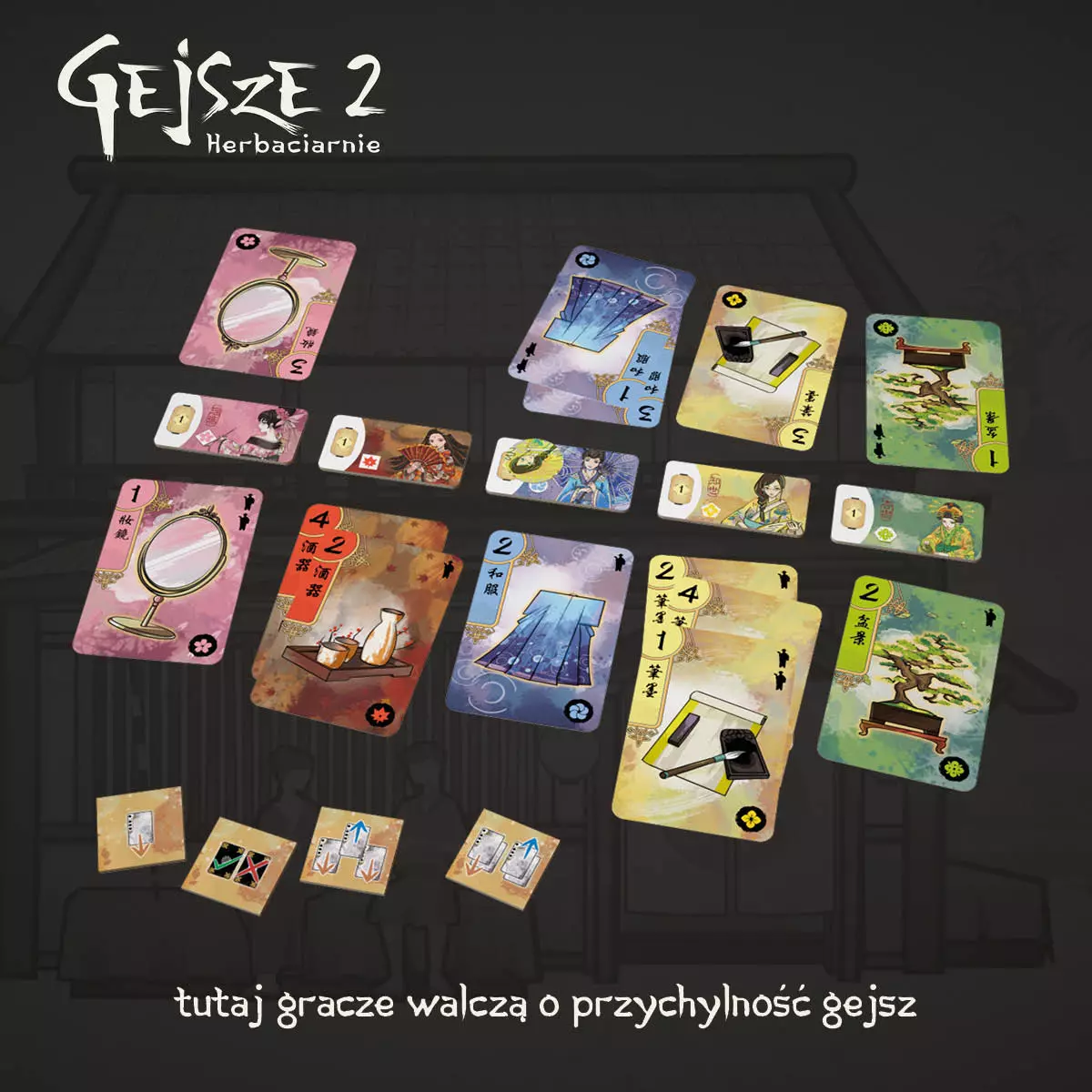 Gejsze 2. Herbaciarnie - Gry