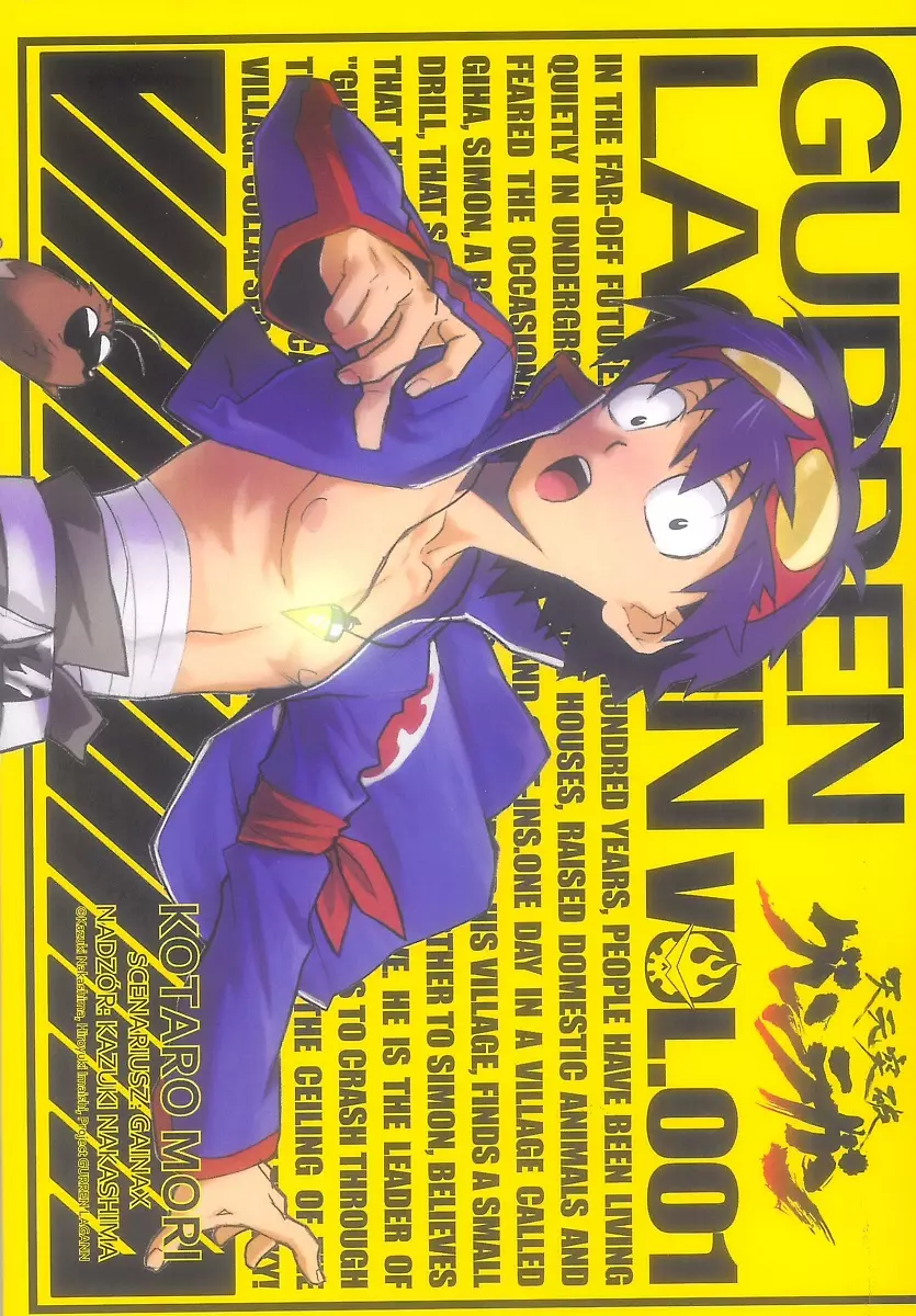Gurenn Lagann. Tom 1 - Książki