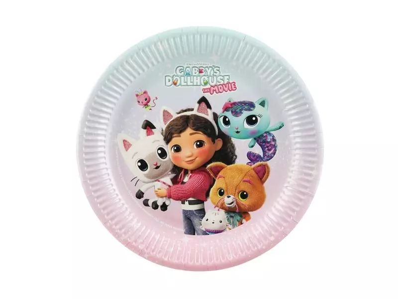 Talerzyki Koci Domek Gabi 23cm 6szt - Papiernicze i szkolne