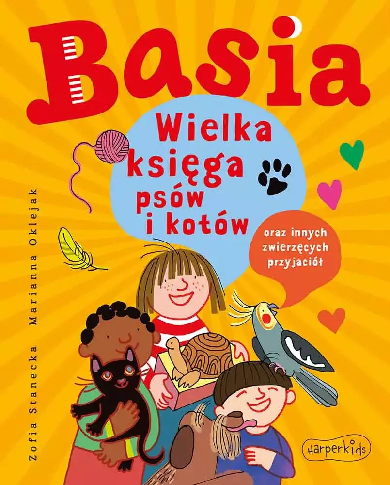 Basia. Wielka księga psów i kotów - Książki