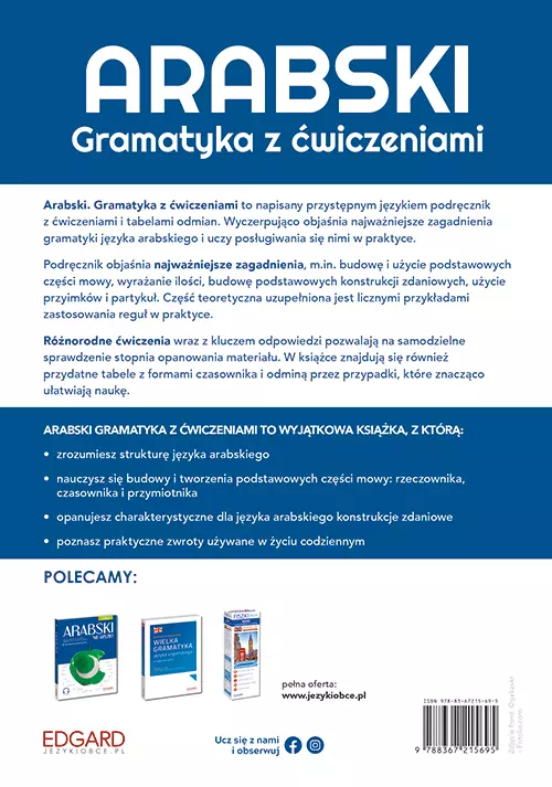 Arabski Gramatyka z ćwiczeniami - Książki