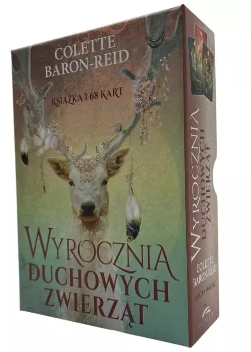 Karty tarot "Wyrocznia duchowych zwierząt" - Książki