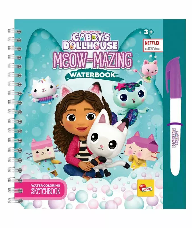 Koci Domek Gabi Meow-Mazing Waterbook - Zabawki