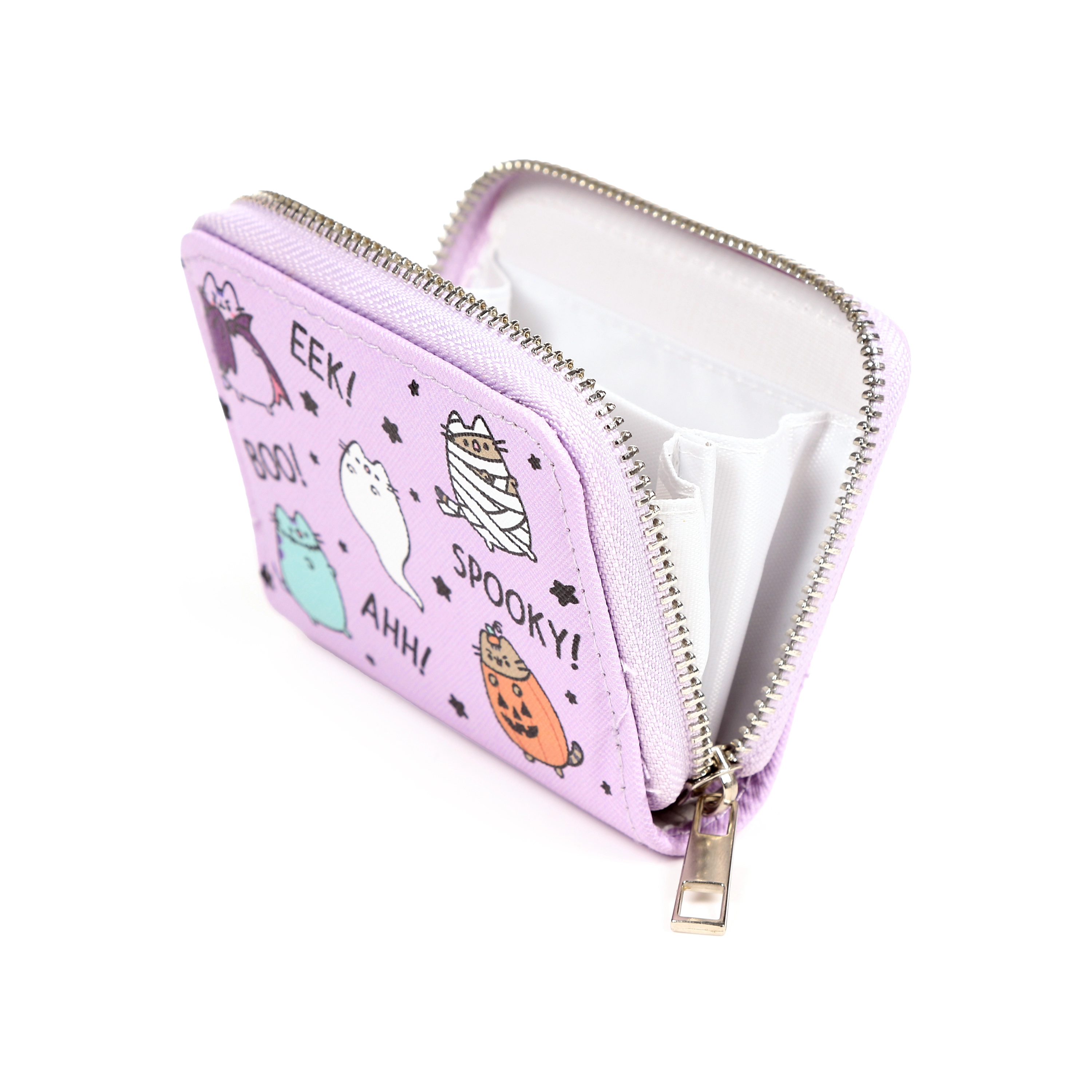 Portfel z zamkiem błyskawicznym - Pusheen Halloween Zip - Papiernicze i szkolne