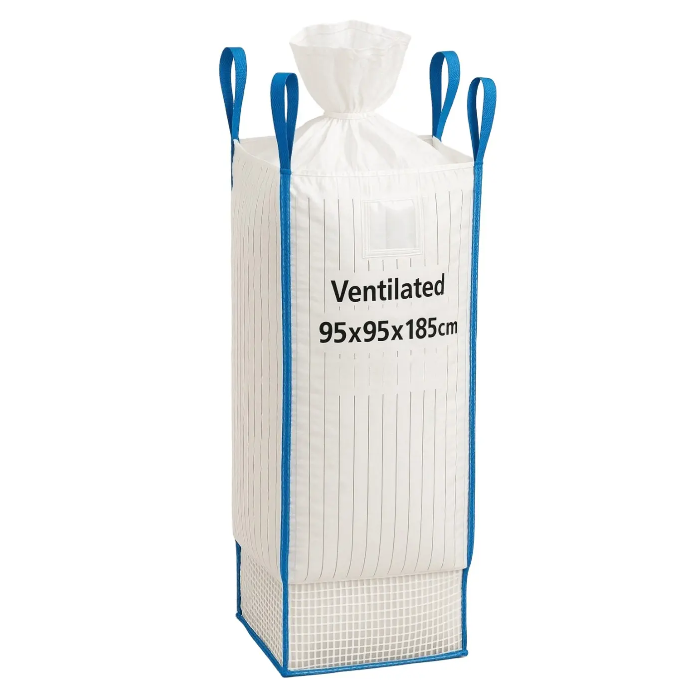 Big Bag 95x95x185cm 1200kg z lejem | Worek Big Bag | wentylowany - Dom i ogród