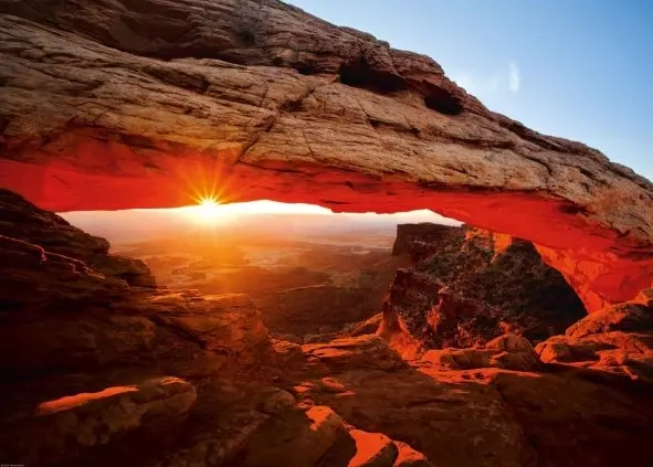 Puzzle 1000 elementów. USA. Mesa Arch - Puzzle