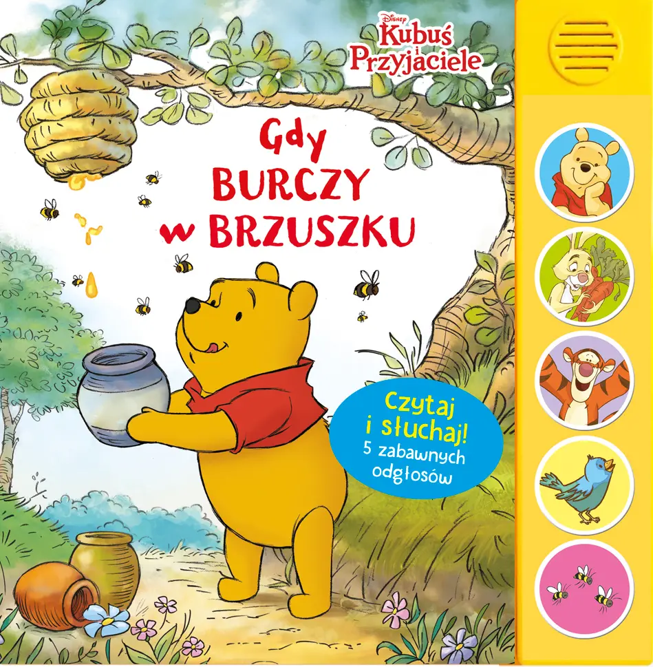 Gdy burczy w brzuszku. Czytaj i słuchaj. Disney Kubuś i Przyjaciele - Książki