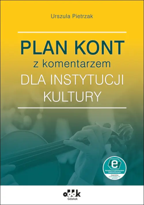 Plan kont z komentarzem dla instytucji kultury (z suplementem elektronicznym) - Książki