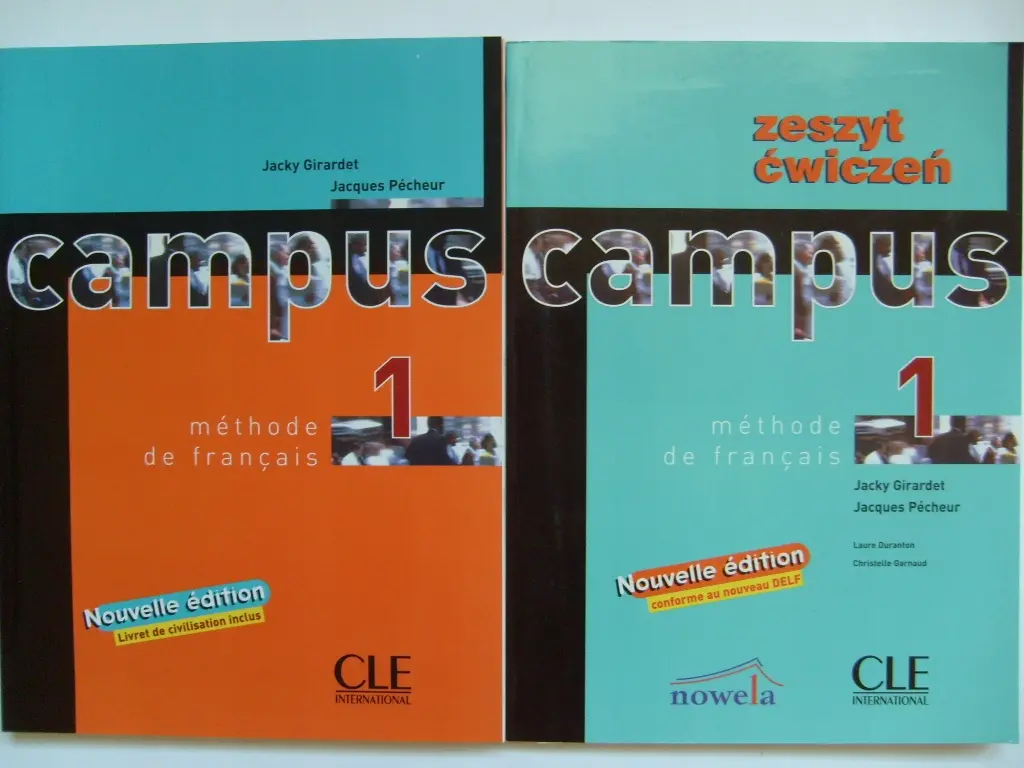 campus 1 Podręcznik + Zeszyt ćwiczeń Nouvelle edition - Książki