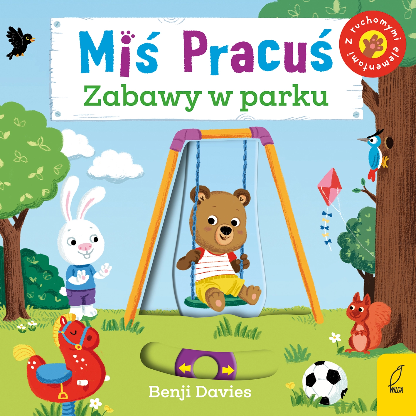 Miś Pracuś. Zabawy w parku - Książki