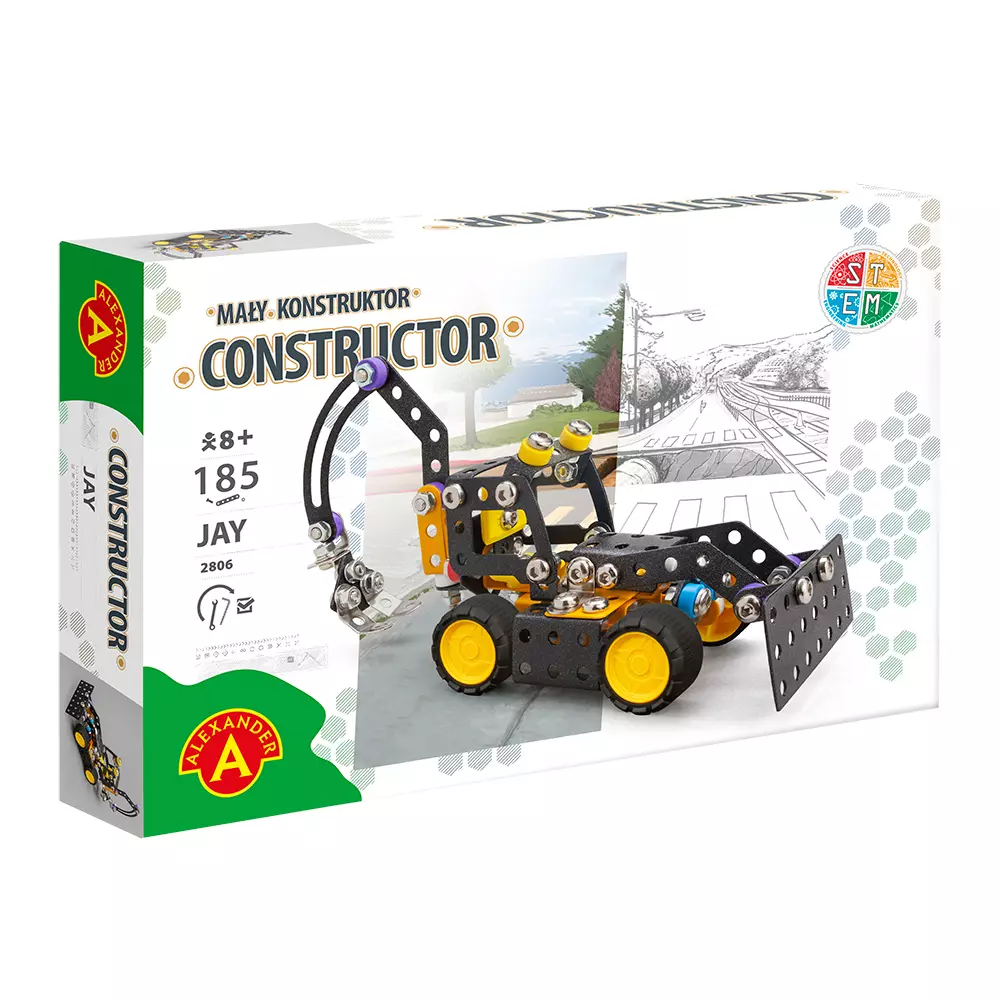 Mały Konstruktor/CONSTRUCTOR - JAY - Zabawki