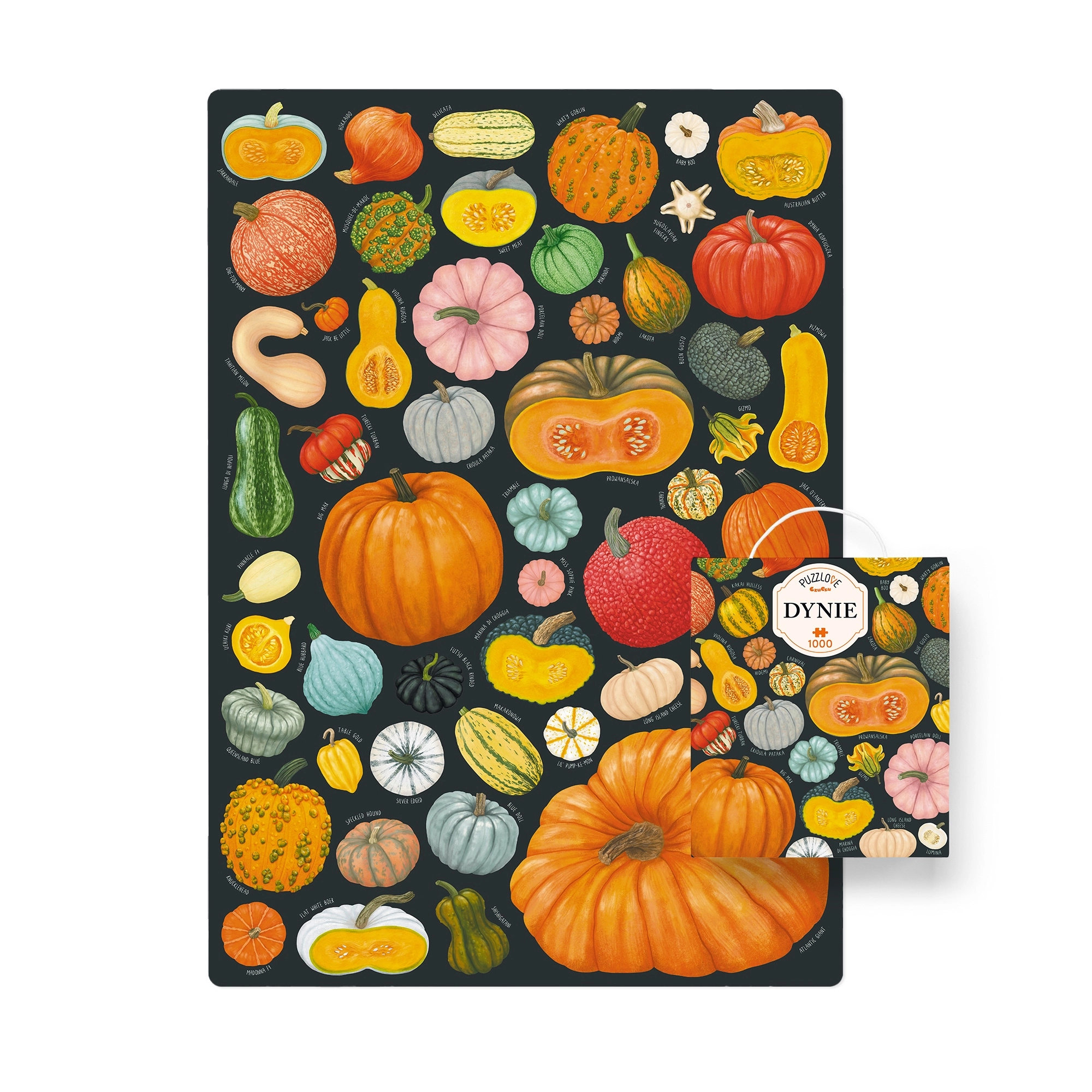 Puzzlove CzuCzu 1000 elementów. Dynie - Puzzle