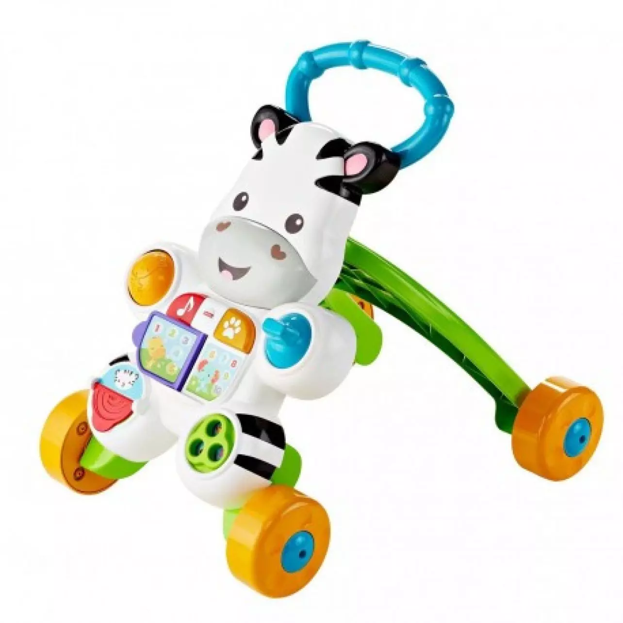 Fisher-Price. DPL53 Interaktywny chodzik Zebra - Zabawki