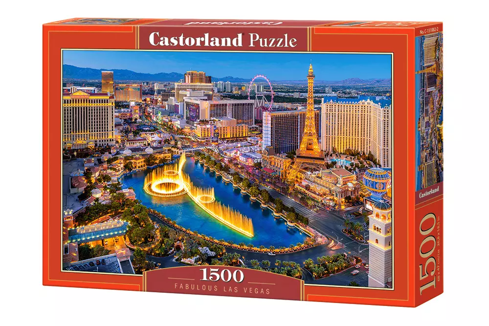 Puzzle 1500 elementów. Fantastyczne Las Vegas - Puzzle