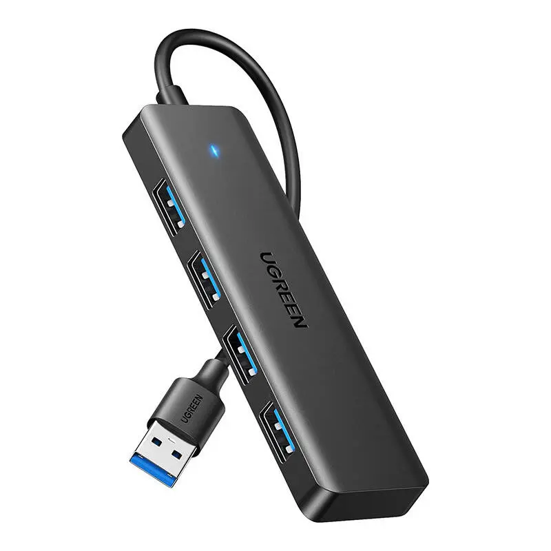 Adapter UGREEN 4w1 25851 Hub USB-A do 4x USB-A (czarny) - Elektronika i akcesoria